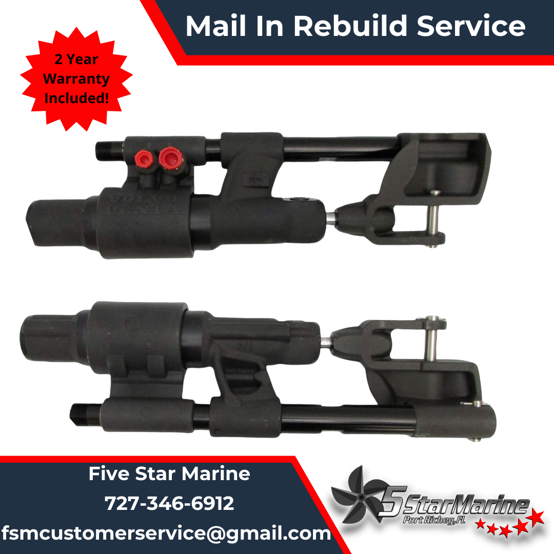 Rocky Top Yachting Volvo Penta Steering Actuator Large Outer Seals - 3860883, 386251, 3862210, 3812269