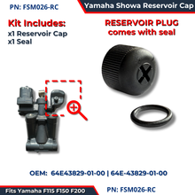 Yamaha Showa RESERVOIR PLUG 64E43829-01-00 | 64E-43829-01-00 FSM026-RC