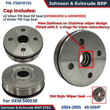 Johnson Evrinrude ETEC Groove End Cap 40/50HP 2004-2005 FSM101SS
