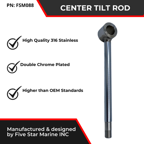 Johnson Suzuki DF 200 225 300 5035723, 5035715, 48500-93J03 Tilt Rod FSM088