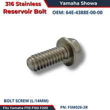 Yamaha Showa Reservoir Bolt 64E-4388E-00-00 FSM026-2R