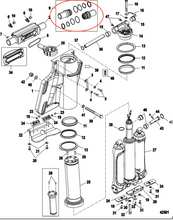 Mercury Verado Steering Cylinder Spanner Wrench 8M0078614 W/  2qty Seal Kits 8M0045604 FSM155