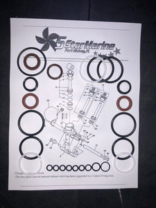 Seal Kit!! SHOWA TRIM TILT UNIT Nissan Tohatsu 90 115 150 200 225 250